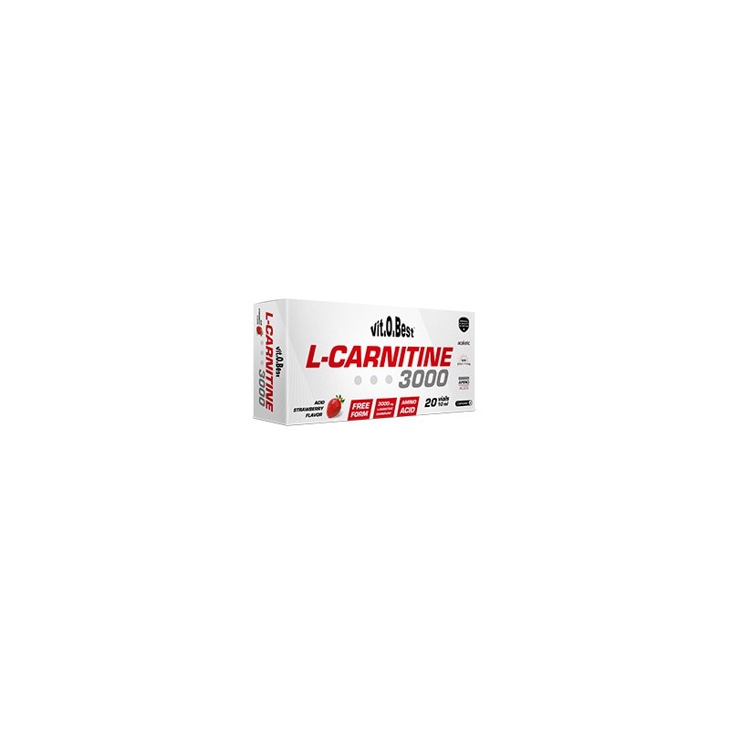 CARNITINA 3000- Vitobest-20 viales de 10ml