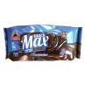 BLACK MAX TOTAL CHOC- 1PACK X 6ud-MAX PROTEIN-Galletas negras proteicas bañadas y rellenas de crema sin azúcares