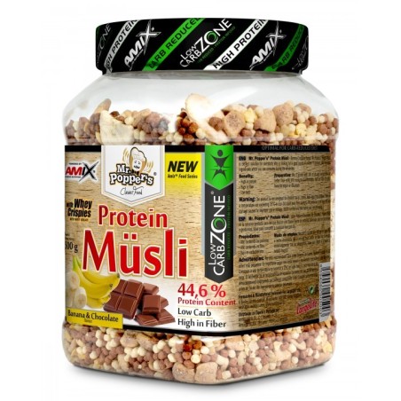 PROTEIN MUSLI-MrPopper's-AMIX 500g-Muesli proteico