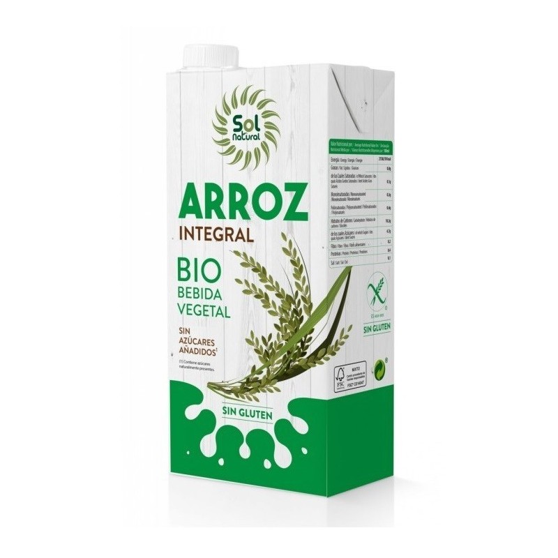 BEBIDA ARROZ ECO 1L NUTRIONE-ECO