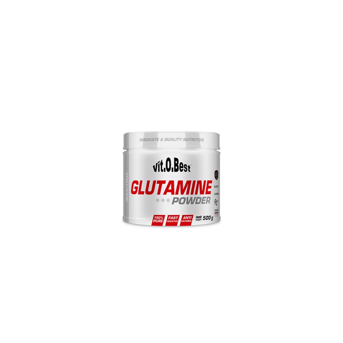 GLUTAMINA 500GR VITOBEST