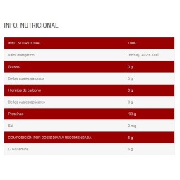 GLUTABIG Ultrapure 600g Glutamina micronizada BIG