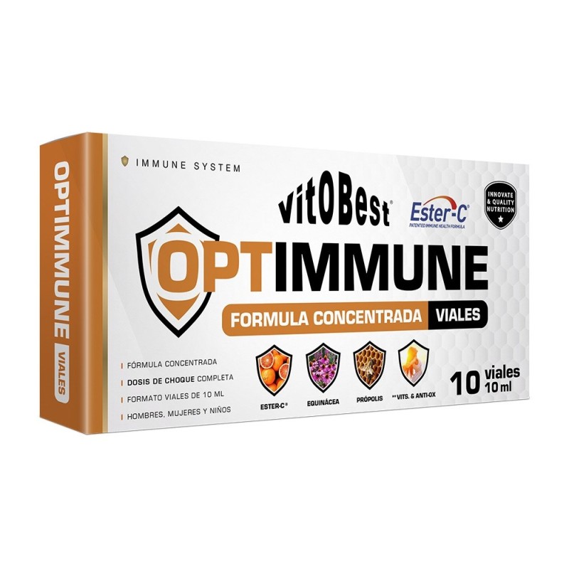 Optimmune Formula concentrada-Vitobest-10viales (Sistema Inmune)