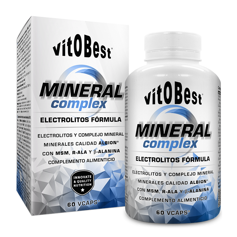 Mineral Complex 60 caps Vitobest Electrolitos capsulas