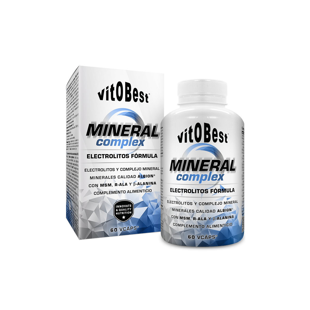Mineral Complex 60 caps Vitobest Electrolitos capsulas