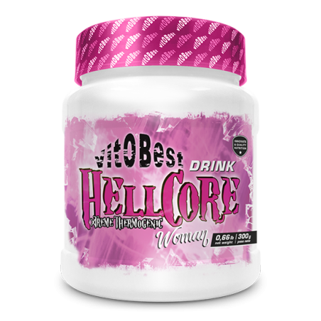 HellCore Xtreme Thermogenic Woman 300gr-Vitobest-25,90€ con envío 24H