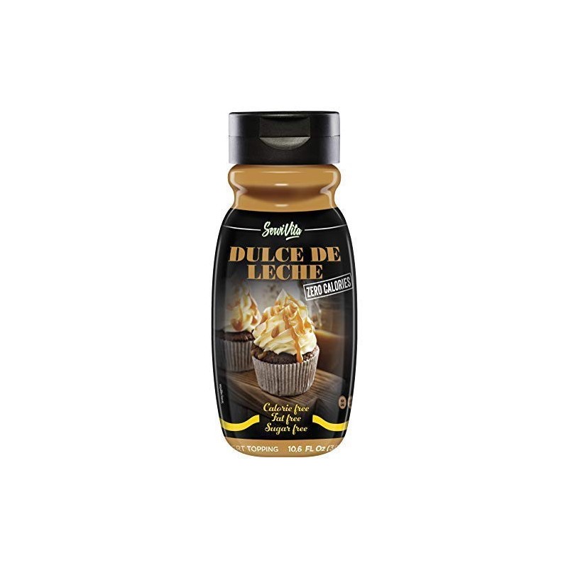 SIROPE CAFE CARAMELO 0% CALORIAS - SERVIVITA 305ML-SM SPORT NUTRITION