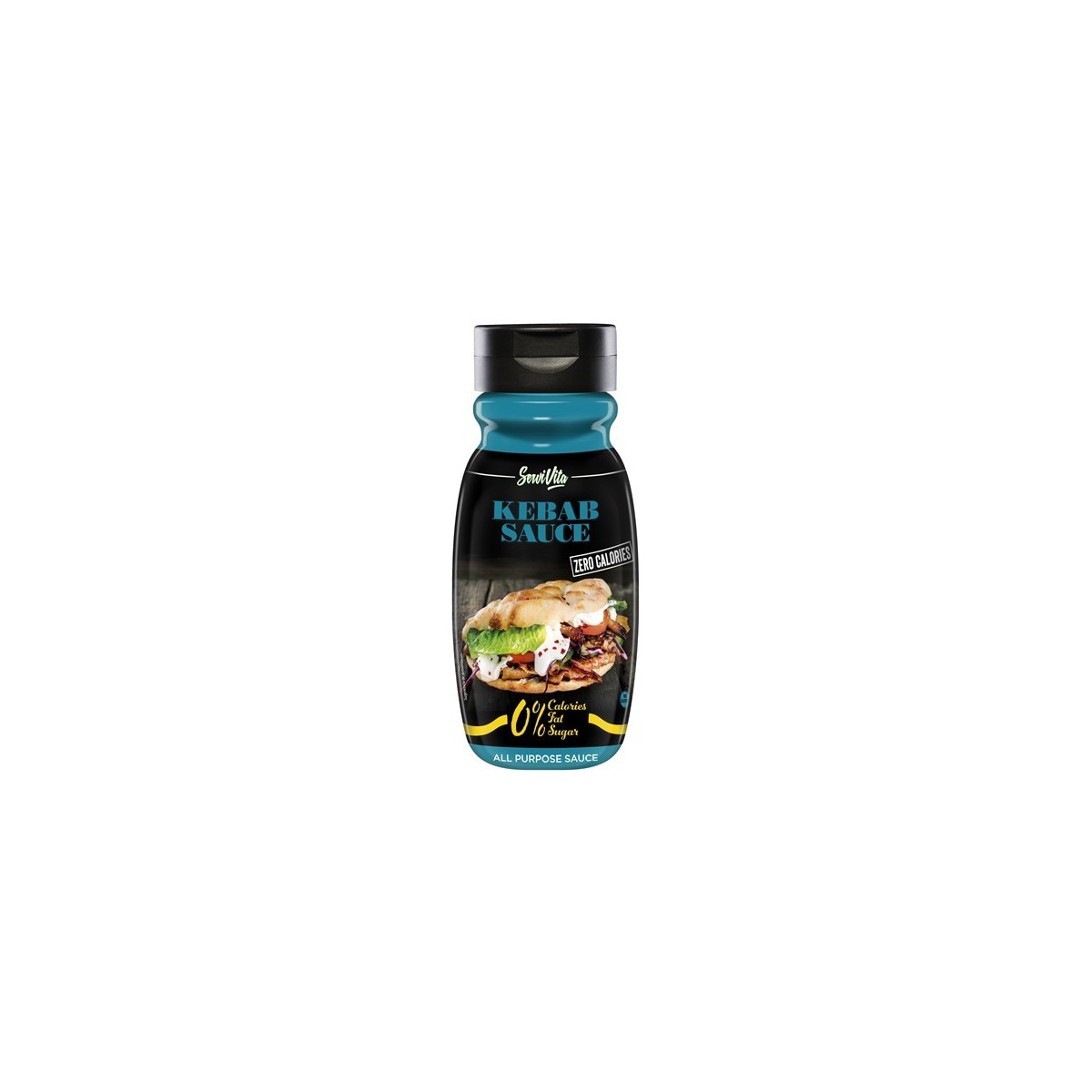 SALSA BARBACOA 0% CALORIAS - SERVIVITA 305ML-SM SPORT NUTRITION
