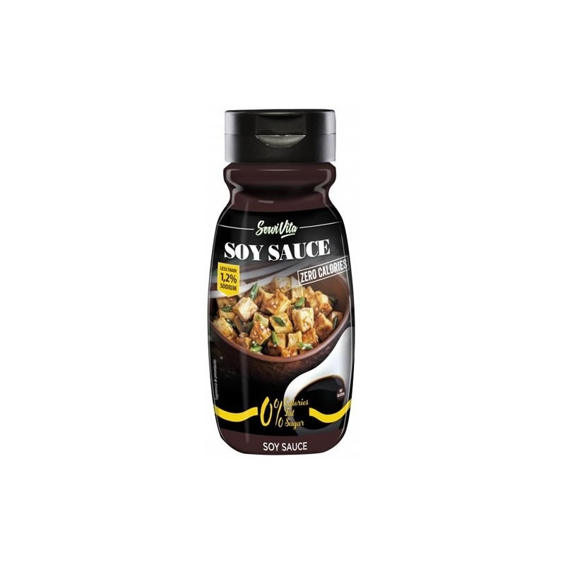 SALSA BARBACOA 0% CALORIAS - SERVIVITA 305ML-SM SPORT NUTRITION