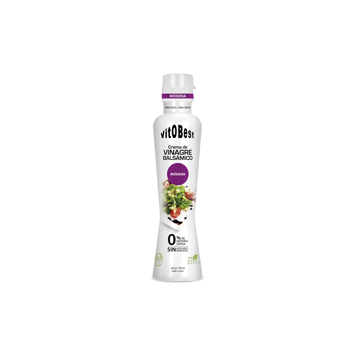 Crema de Vinagre 0% MODENA 225g -Vitobest-Sin azucares-sin grasas